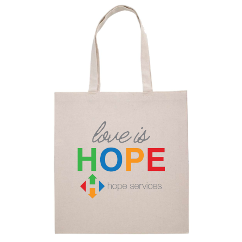 HopeServices - Midweight Recycled Tote Bag - v2
