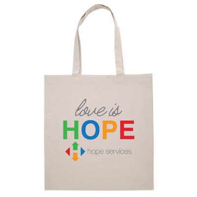 HopeServices - Midweight Recycled Tote Bag - v2