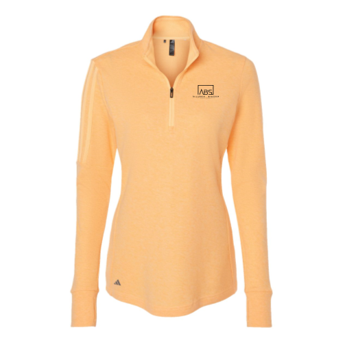 AllianceBiotechSolutions - Women's 3-Stripes Quarter-Zip Sweater v1