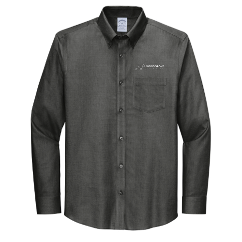 WoodgroveSolutions - Brooks Brothers Wrinkle-Free Stretch Nailhead Shirt BB18002