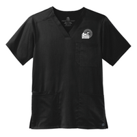 CasaEsperanza - WonderWink Men's Premiere Flex V-Neck Top WW5068 - Dark