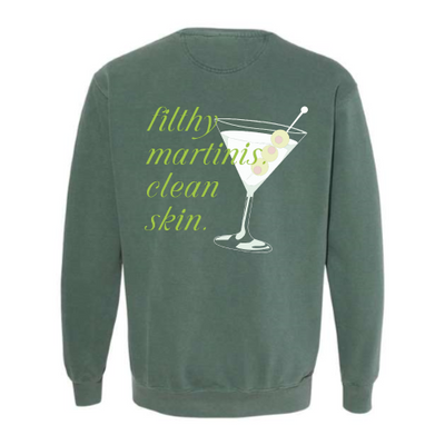 JamesStreetMedSpa - Pigment-Dyed Crewneck Sweatshirt