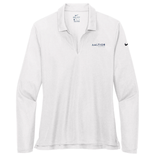 Altior Capital - Nike Ladies Dri-FIT Long Sleeve Polo v1