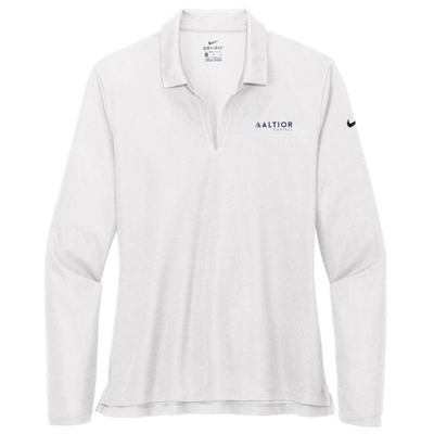 Altior Capital - Nike Ladies Dri-FIT Long Sleeve Polo v1