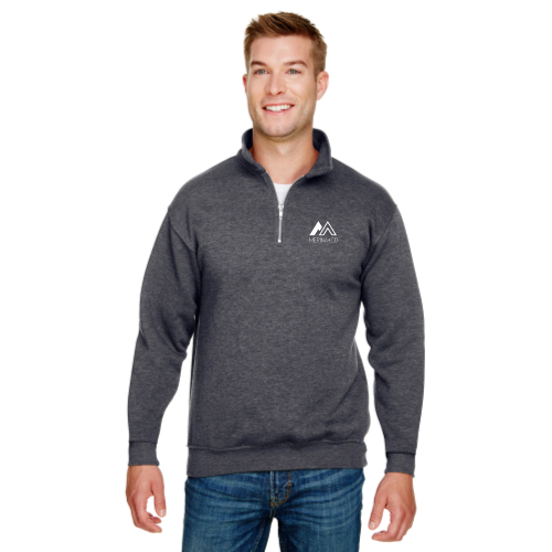 Merina+Co - Unisex 9.5 oz., 80/20 Quarter-Zip Pullover Sweatshirt