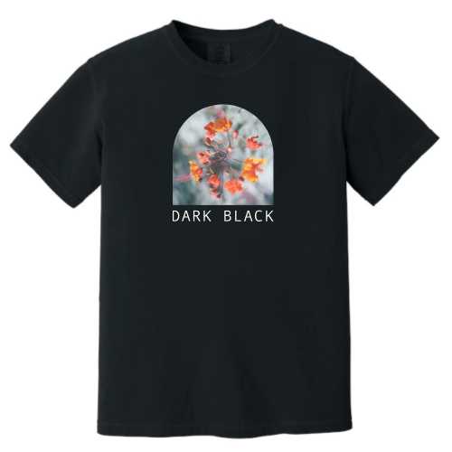 Dark Black - Flower