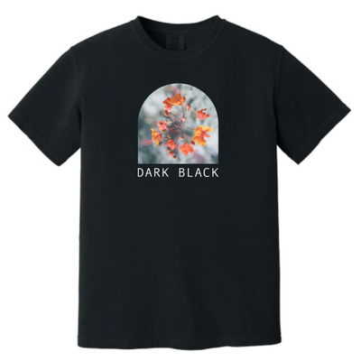 Dark Black - Flower