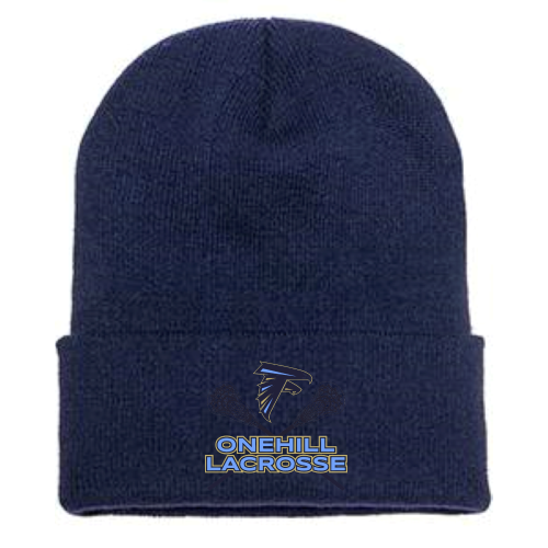 OneHillLacrosse - Adult Cuffed Knit Beanie
