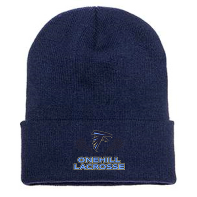 OneHillLacrosse - Adult Cuffed Knit Beanie