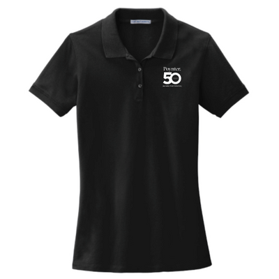Poynter - Port Authority - Ladies EZCotton Polo - Black