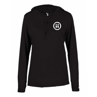 OwenHomes - B-Core L/S Women's Hood Tee