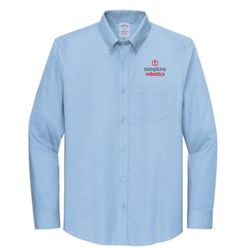 Tompkins Robotics - EMB - Brooks Brothers Wrinkle-Free Stretch Nailhead Shirt