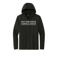 OutsourceConsultants - District Made Mens Perfect Tri Long Sleeve Hoodie