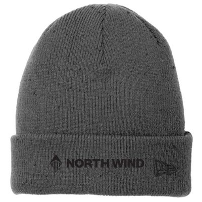 NorthWind - Speckled Beanie - Graphite Black