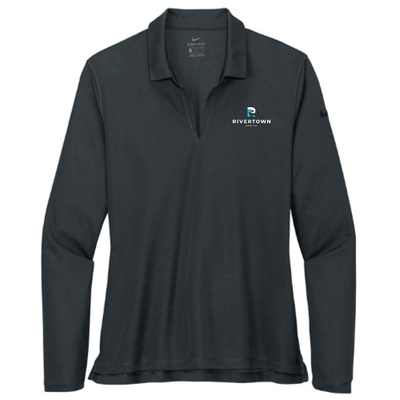 RivertownDental - Nike - Ladies Dri-FIT Long Sleeve Polo