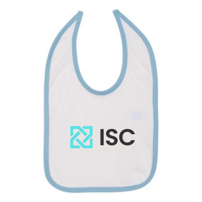 ISC - Rabbit Skins Infant Contrast Trim Premium Jersey Bib