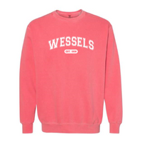 Wessels Vessels Varsity Crewneck Sweater