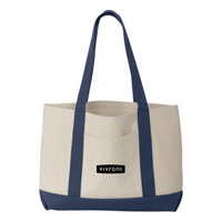 Vivront - 11 Ounce Cotton Canvas Tote