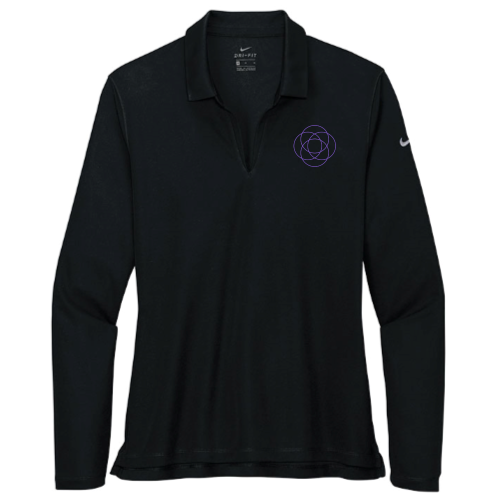 DAOMO - Nike - Ladies Dri-FIT Long Sleeve Polo