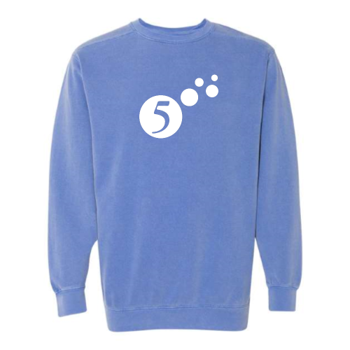 EnergyBy5 - Pigment-Dyed Crewneck Sweatshirt