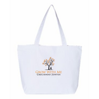 GrowWithMe - 24.5L Canvas Zippered Tote v1