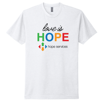 HopeServices - Next Level Unisex CVC T-Shirt - v2
