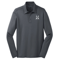 Panda One -  Port Authority Men's Silk Touch Performance Long Sleeve Polo v1