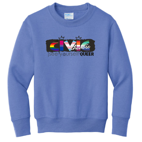 CivicTheatreMerch - Port & Company Youth Crewneck Sweatshirt