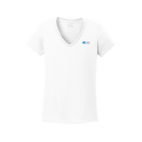 OGA - Gildan Ladies Heavy Cotton 100% Cotton V-Neck T-Shirt - v2