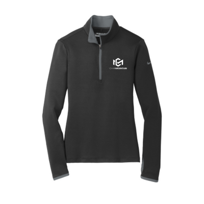 ChainMountain Nike Golf Ladies Dri-FIT Stretch 1/2-Zip Cover-Up