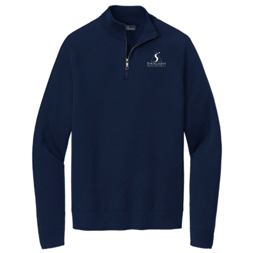 Syntelligent - Brooks Brothers Cotton Stretch 1/4-Zip Sweater v1
