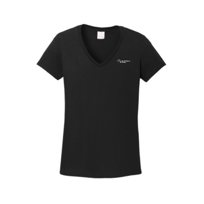 FortFrenzy - Gildan Ladies Heavy Cotton 100% Cotton V-Neck T-Shirt