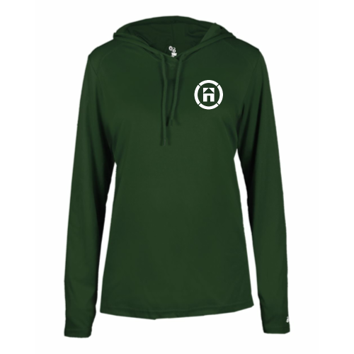 OwenHomes - B-Core L/S Women's Hood Tee