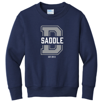 DoralSaddle 2.3 Port & Company Youth Crewneck Sweatshirt