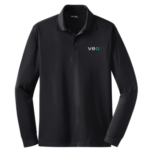 Veo - Sport-Tek Long Sleeve Micropique Sport-Wick Polo v1
