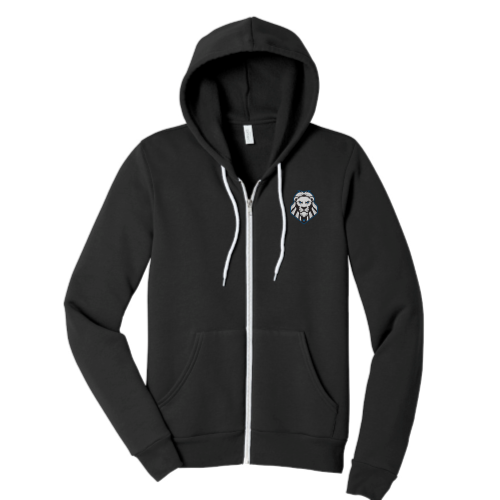 LivingWaterChristianAcademy - Unisex Sponge Fleece Full-Zip Hooded Sweatshirt