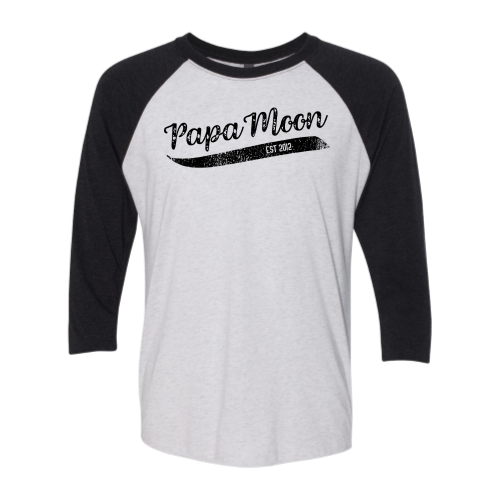 Vintage Black Heather White