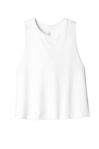 Bella+Canvas Women's Racerback Cropped Tank
