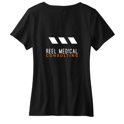 Reel Medical Consulting - Volunteer Knitwear Women's Daily V-Neck Tee USA-Made