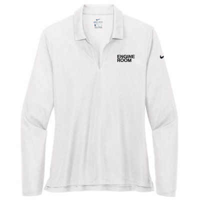 BigMouth - Nike Ladies Dri-FIT Long Sleeve Polo v2