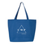 FinancialGuide - 24.5L Canvas Zippered Tote