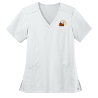 CasaEsperanza - WonderWink Women's Premiere Flex V-Neck Top WW4168 - Light