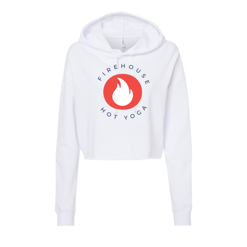 Firehouse Hot Yoga - Independent Trading Women's Crop Hoodie