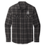 St. Anthony of Padua - Port Authority Men's Long Sleeve Ombre Plaid Shirt Embroidery
