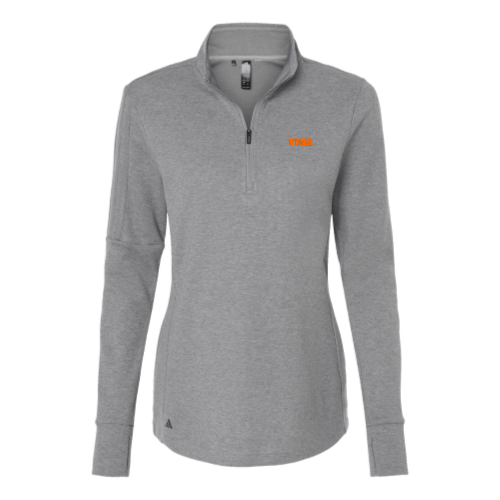 TMS - Women's 3-Stripes Quarter-Zip Sweater