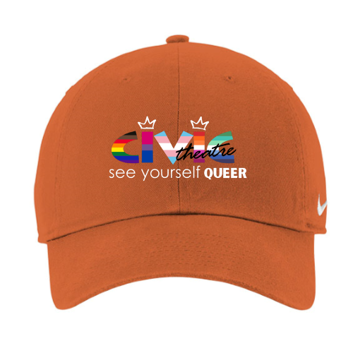 CivicTheatreMerch - Nike Heritage Cotton Twill Cap - v4