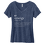 SynergyECP - Volunteer Knitwear Women's Daily V-Neck Tee USA-Made - v2