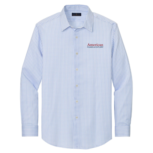 American Flags and Cutlery - Brooks Brothers Tech Stretch Patterned Shirt v1