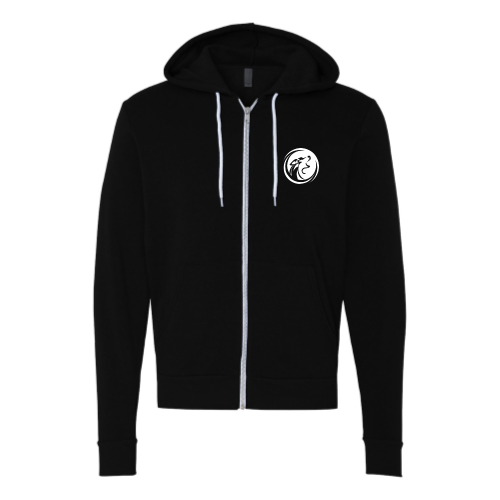 Dsg -  Unisex Sponge Fleece Full-Zip Hooded Sweatshirt