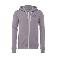 Detaildirect - Unisex Sponge Fleece Full-Zip Hooded Sweatshirt